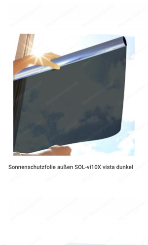 Sonnenschutzfolie aussen 16lm x 0,69m Bild 2