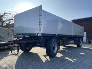 Anhänger - 18 Tonnen - Leer Gw. 3700 kg- TÜV Neu ! Bremsen Neu ! Reifen 90% Profil  Bild 3