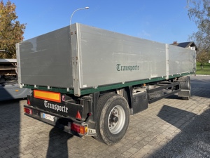 Anhänger - 18 Tonnen - Leer Gw. 3700 kg- TÜV Neu ! Bremsen Neu ! Reifen 90% Profil  Bild 2