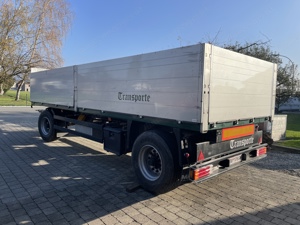 Anhänger - 18 Tonnen - Leer Gw. 3700 kg- TÜV Neu ! Bremsen Neu ! Reifen 90% Profil 