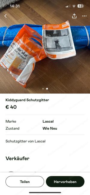 Kiddyguard Schutzgitter Bild 2