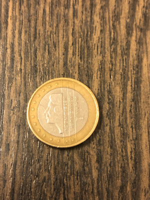 1 Euro Umlaufmünze, Niederlande 2000