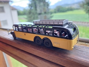 Mercedes Benz Bus O10000 - österreichische Post - Maßstab 1:87 Bild 3