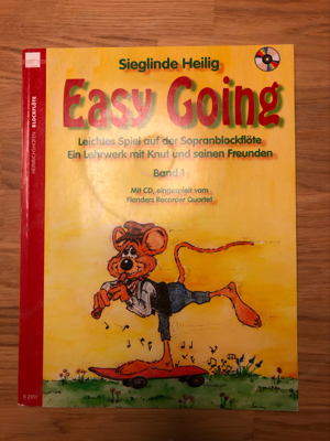 Blockflötenschule Easy Going 1 mit CD