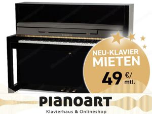 FEURICH 115 Neu-Klavier **  49 MIETE monatlich** 