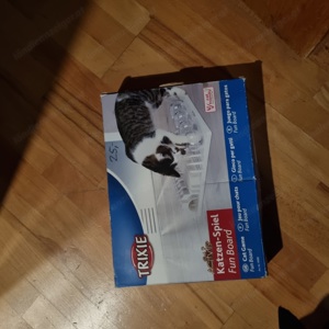 Katzen Intelligenz Spielzeug, Streumatte, Katzentunnel, Katzenbox, Transportbox Bild 2