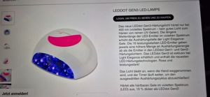 Gelnägel Lampe LED NEU Bild 3