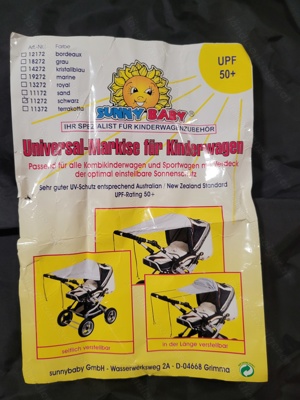 Sonnenschutz Kinderwagen  Bild 1