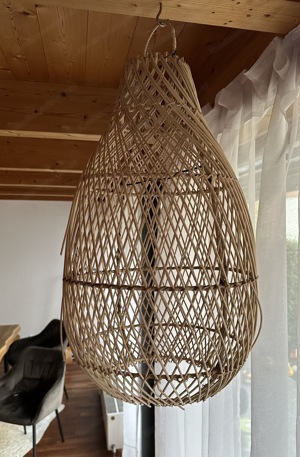 Lampenschirm rattan