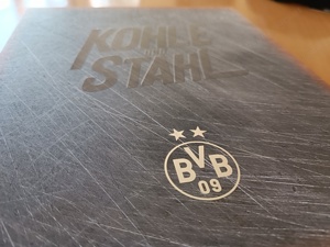 BVB Sondertrikot "Kohle und Stahl" Größe L Bild 4