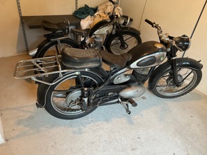 Oltimer Motorrad DKW Bild 2