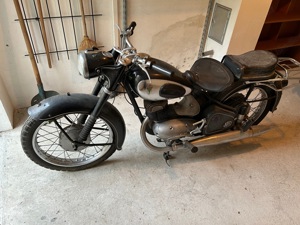 Oltimer Motorrad DKW Bild 5