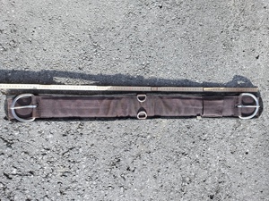 Leichter brauner Western Sattel + Sattelgurt zu verkaufen Bild 4