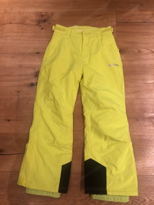 Kinder Skihose neongelb 146 152