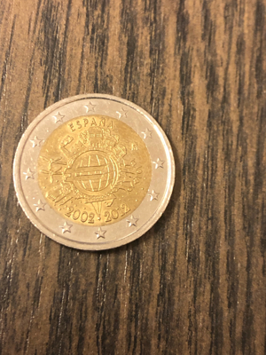 2 Euro Umlaufmünze Spanien 2012