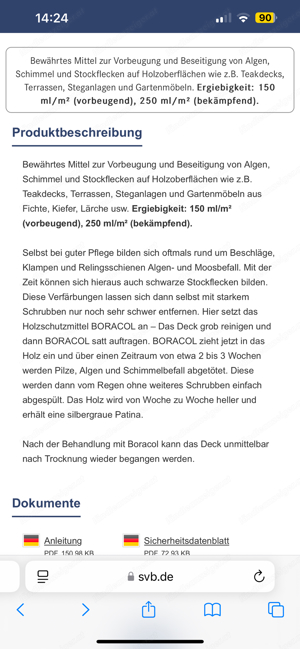 BORACOL Holzschutzmittel