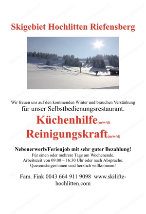 Sehr gut bezahlter Wochenendjob in Riefensberg!!!