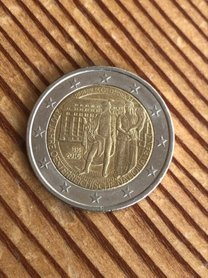 2 Euro Umlaufmünze Österreich 2016