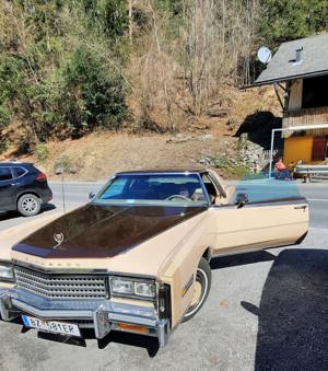 Cadillac Fleetwood in gutem Zustand inkl. Pickerl Bild 1