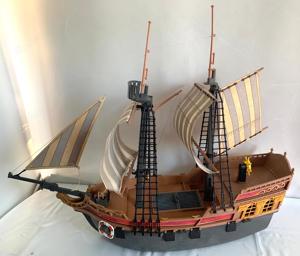 Playmobil Segelschiff Piraten Insel Waschplatz Bild 2