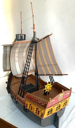 Playmobil Segelschiff Piraten Insel Waschplatz Bild 4