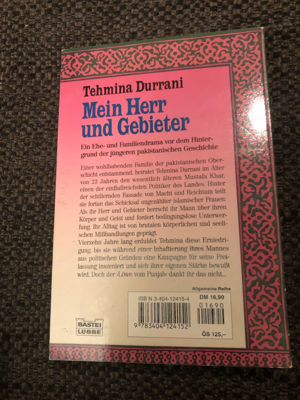 Mein Herr und Gebieter, Tehmina Durrani Bild 2