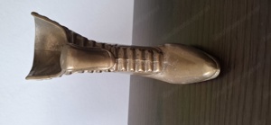 vintage Messing Stiefel Bild 2