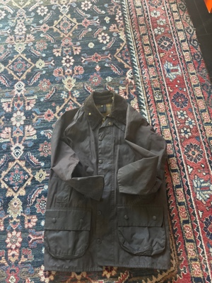 Barbourjacke braun Bild 2