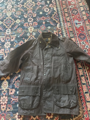 Barbourjacke braun