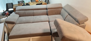 Sofa Wohnlandschaft mit Bettfunktion