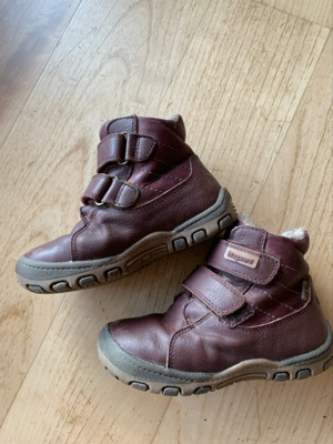 Bisgaard Winterschuhe Leder+Wolle, Größe 26 Bild 2