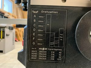 Tischkreissäge Mafell Erika 85Ec Unterflur-Zugsäge Bild 9