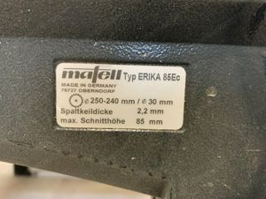 Tischkreissäge Mafell Erika 85Ec Unterflur-Zugsäge Bild 8