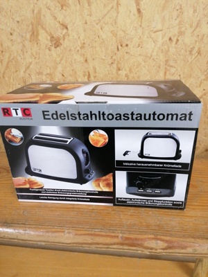 Edelstahl Toaster