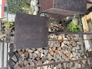 Deko aus rostigen Metall Unikate Bild 8