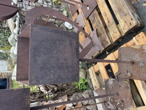 Deko aus rostigen Metall Unikate Bild 7