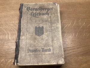 Lesebuch100 Jahre alt