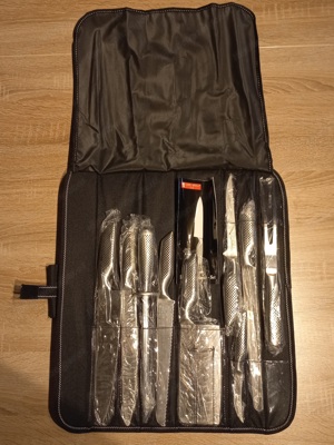 Kochmesserset 9-teilig mit Tasche Bild 2