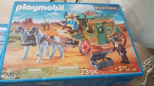 PLAYMOBIL Western Kutsche 