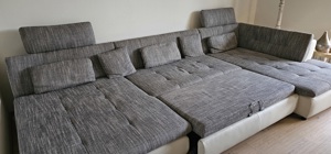 Ecksofa mit Auszieh-Funktion Bild 4