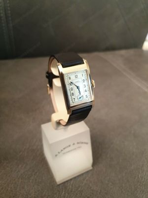 A. Lange & Söhne, antike Glashütteuhr in 0,585 Gold aus 1939 Bild 7