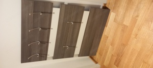 Kleine Garderobe in Grau Eichefarben  Bild 2