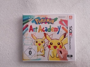 Pokémon Art Academy Nintendo 3DS , Malkurs Zeichenkurs virtuell