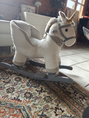 Schaukelpferd Einhorn  Bild 2