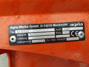 Agria Umkehrfräse U80 Bild 2