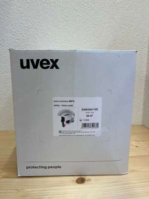 Uvex Helm weiss,grau Bild 2