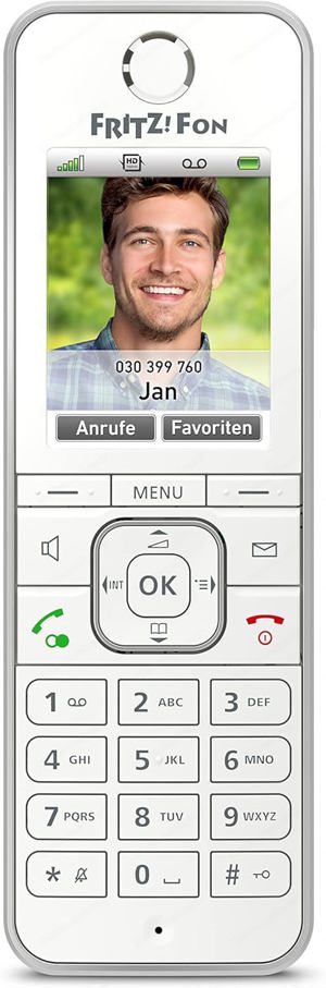 Schnurlostelefon Fritz!Fon C6 Dect Komforttelefon