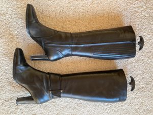 Damenstiefel elegant Echtleder Gr. 39 Bild 4