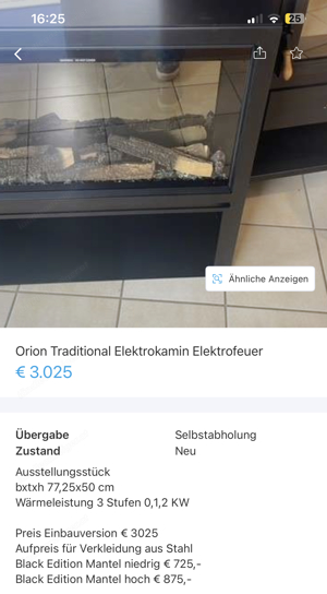 Div. Kamin- und Schwedenöfen Bild 5
