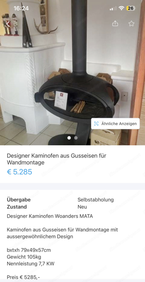 Div. Kamin- und Schwedenöfen
